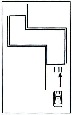 Bài 4: Qua Vệt Bánh Xe Và Đường Vòng Vuông Góc – 11 Bài Thi Sa Hình