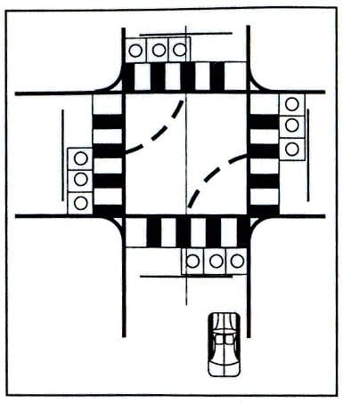 Bài 5: Qua Ngã Tư Có Tín Hiệu Điều Khiển Giao Thông
