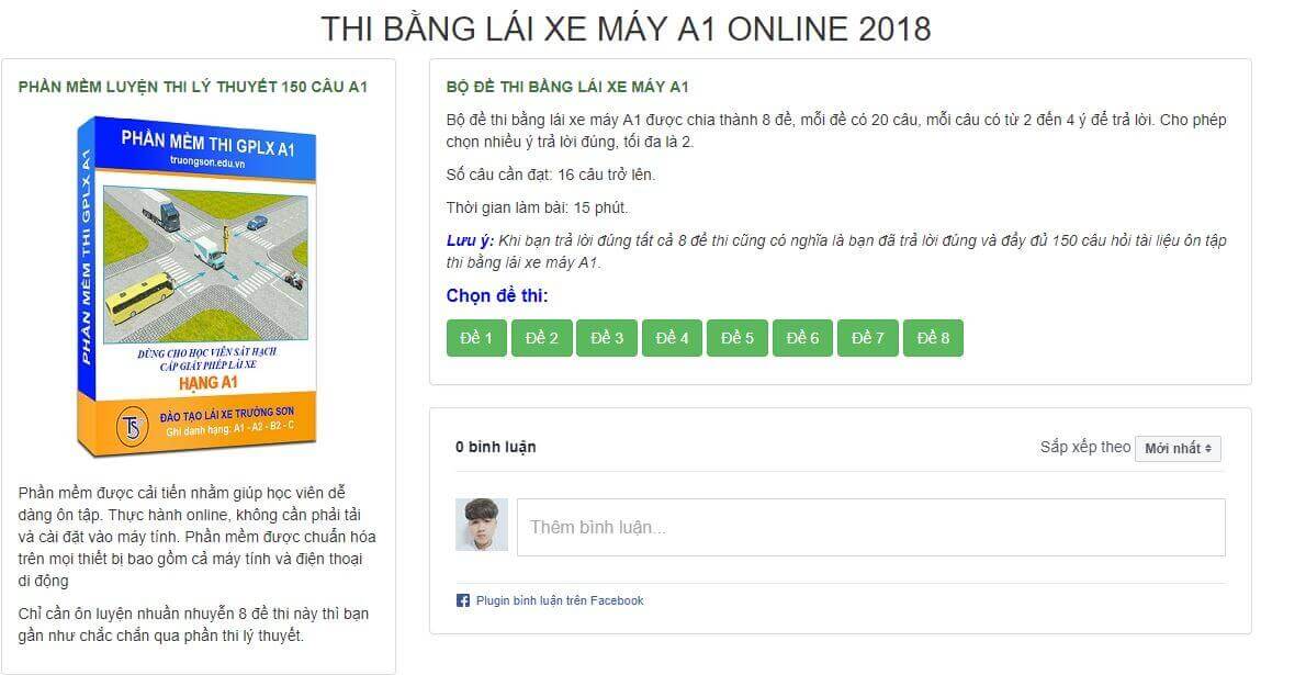 Giới thiệu ứng dụng thi bằng lái xe máy online tốt nhất hiện nay