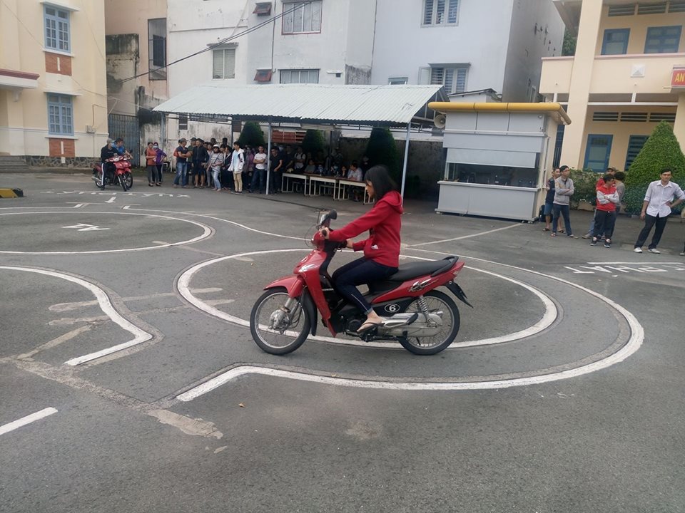 Kinh nghiệm phần thi thực hành bằng lái xe A1