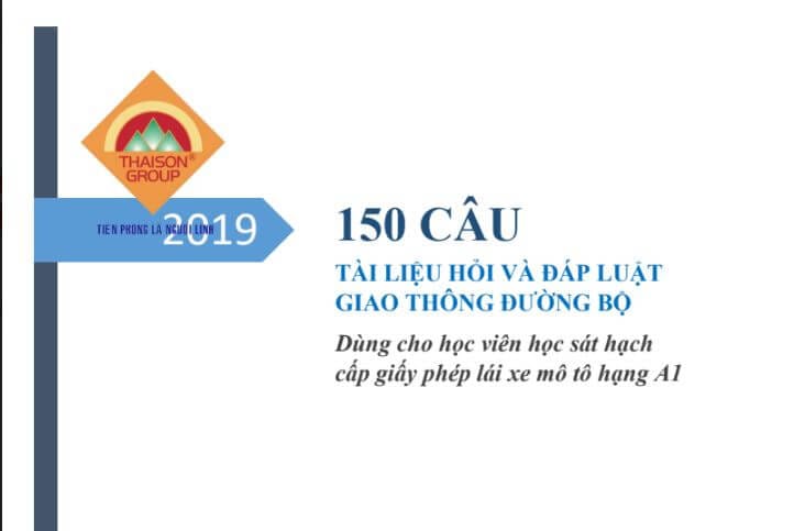 Mẹo Thi Lý Thuyết Trong 150 Câu Hỏi Sát Hạch Lái Xe A1