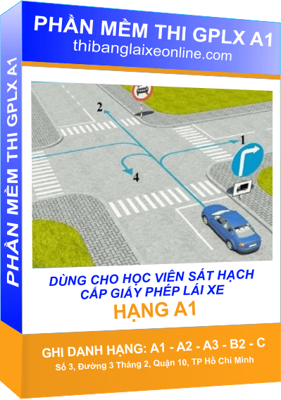 Thi Bằng Lái Xe Máy A1 Online - Phần Mềm Thi Thử Trực Tuyến