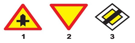 Biển nào báo hiệu “Hết đoạn đường ưu tiên”?