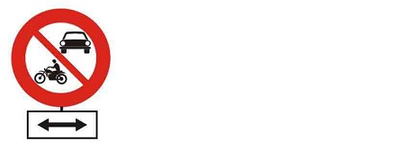 Biển này có hiệu lực đối với xe mô tô hai, ba bánh không?