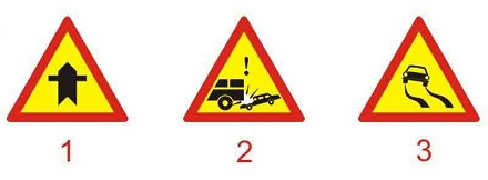 Biển nào báo hiệu đoạn đường hay xảy ra tai nạn?