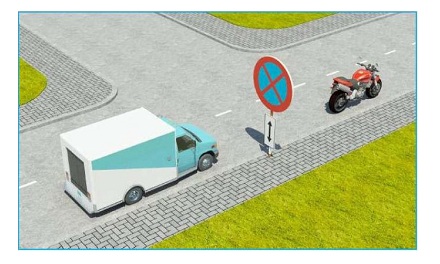 Xe nào đỗ vi phạm quy tắc giao thông?