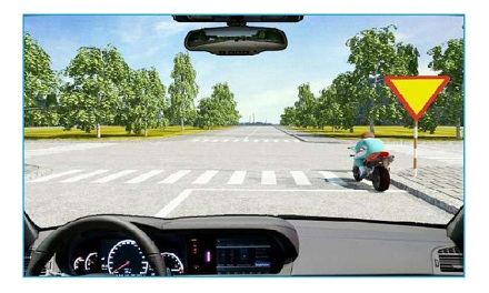 Bạn có được phép vượt xe mô tô phía trước không?