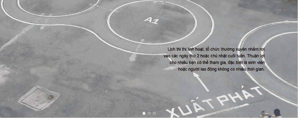 thi bằng lái xe a1 thủ đức