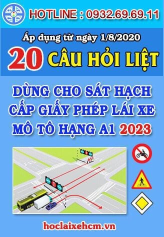 20 câu hỏi điểm liệt A1 2023