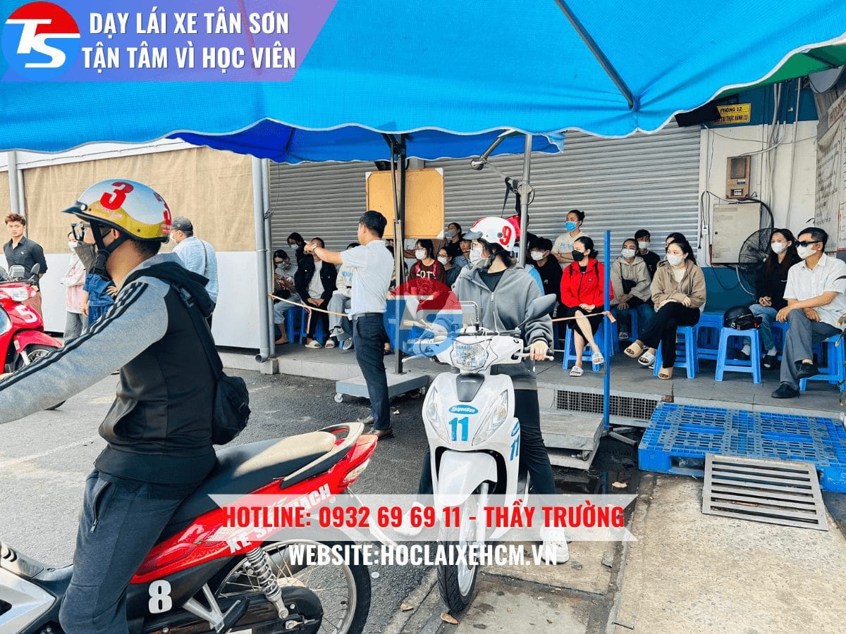 Thi Bằng Lái Xe Máy A1 Phổ Quang, Tân Bình